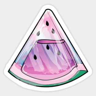 watermelon slice l watermelon aesthetic Sticker